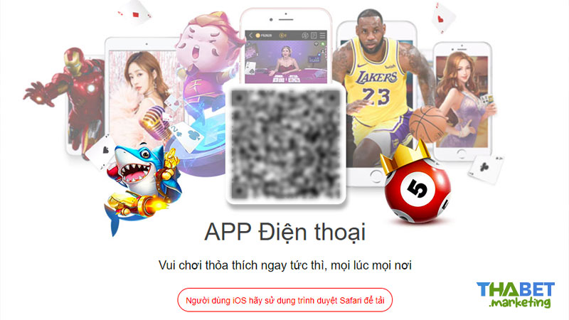 Hướng dẫn cách tải App Thabet trên thiết bị iOS